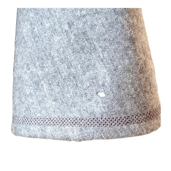 ELLEN TRACY Women's Oversized Wool Peacoat Jacket Size Medium Heather Gray - Picture 12 of 14